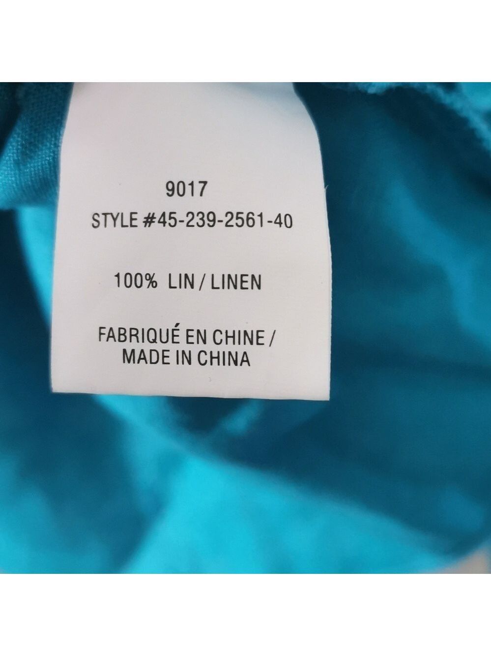 Laura Petites 100 % linen blazer. Ruffles neckline Size 12. EUC - Picture 4 of 5